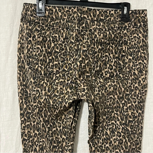 Women's d. Jeans Leopard Print Denim Jeggings Size 10 - Picture 3 of 4